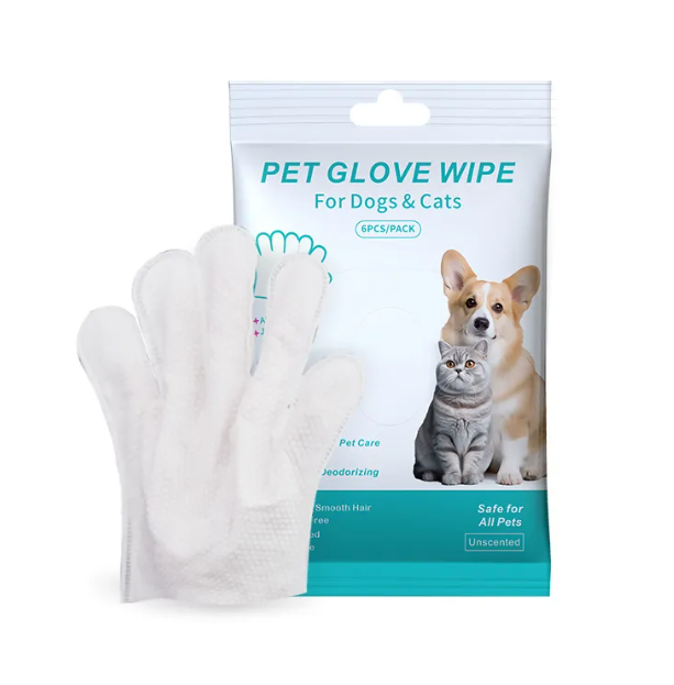 Pet Cleaning Gloves & Wipes – Quick Clean-Up Anywhere