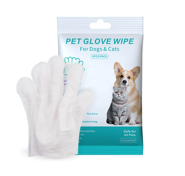 Pet Cleaning Gloves & Wipes – Quick Clean-Up Anywhere