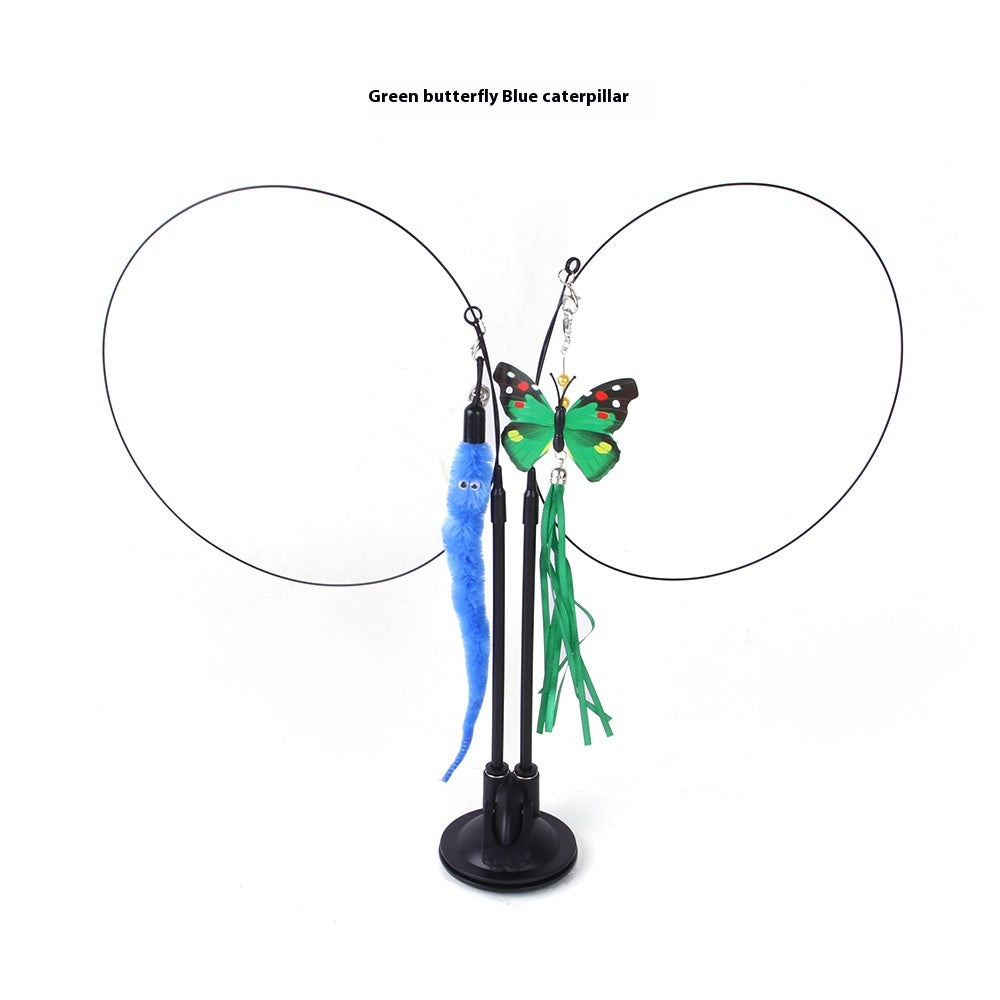 Cat Sucker Teaser Toy – Stick-Anywhere Interactive Play